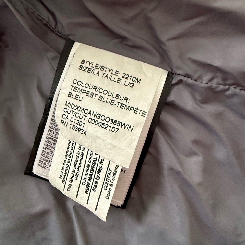 Canada Goose Blue Performance Jacket - image 4